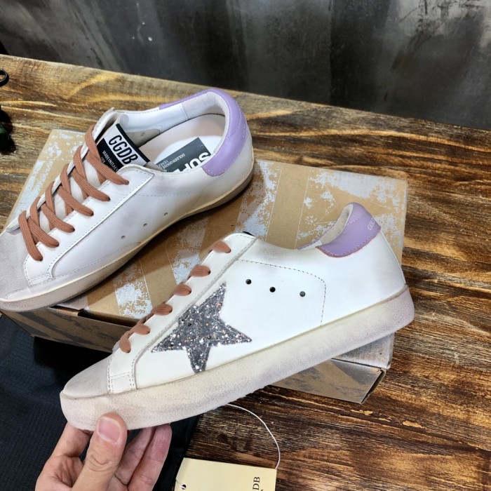 Golden Goose Superstar distressed-finish sneakers 12