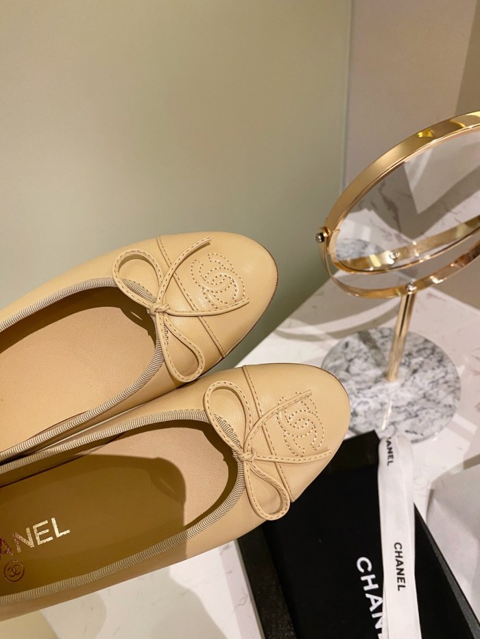 Chanel Ballerinas Fabric & Grosgrain 2