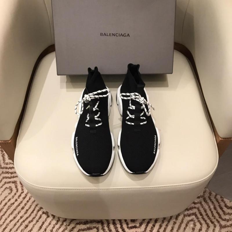 Balenciaga Speed Lace Up Black