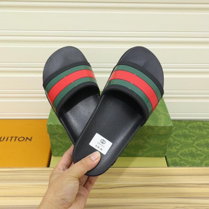 Gucci Web Slide Sandal Black