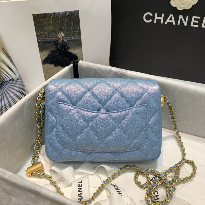 Handbag Chanel size 19.5 13.5 6 cm