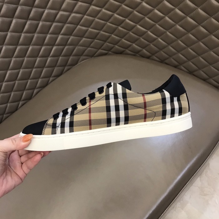 Burberry Perforated Check Sneaker 48