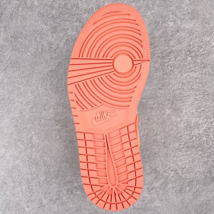 Jordan 1 Mid Apricot Orange