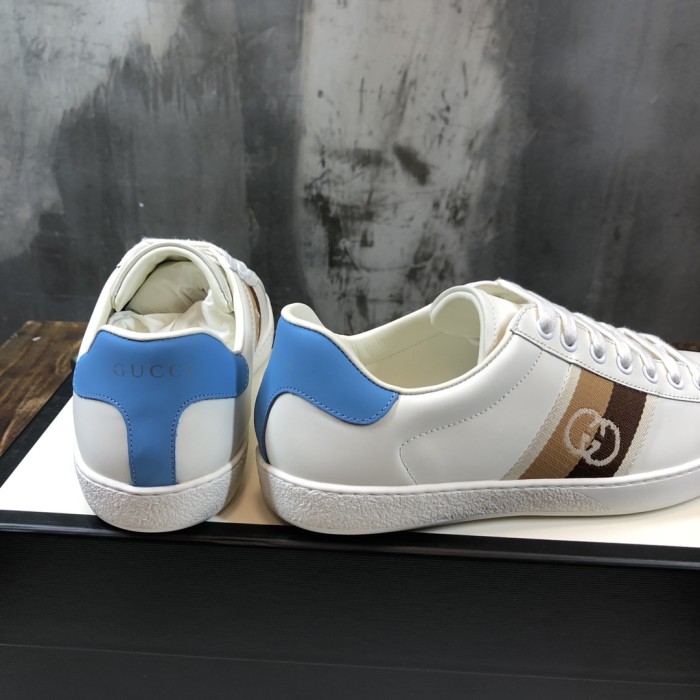 Gucci Ace Blue Interlocking G