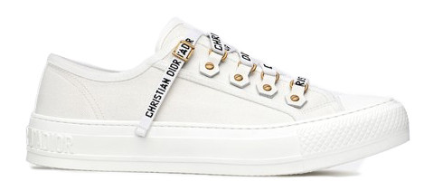 Dior Walk'N'Dior Low Top White Canvas (W)