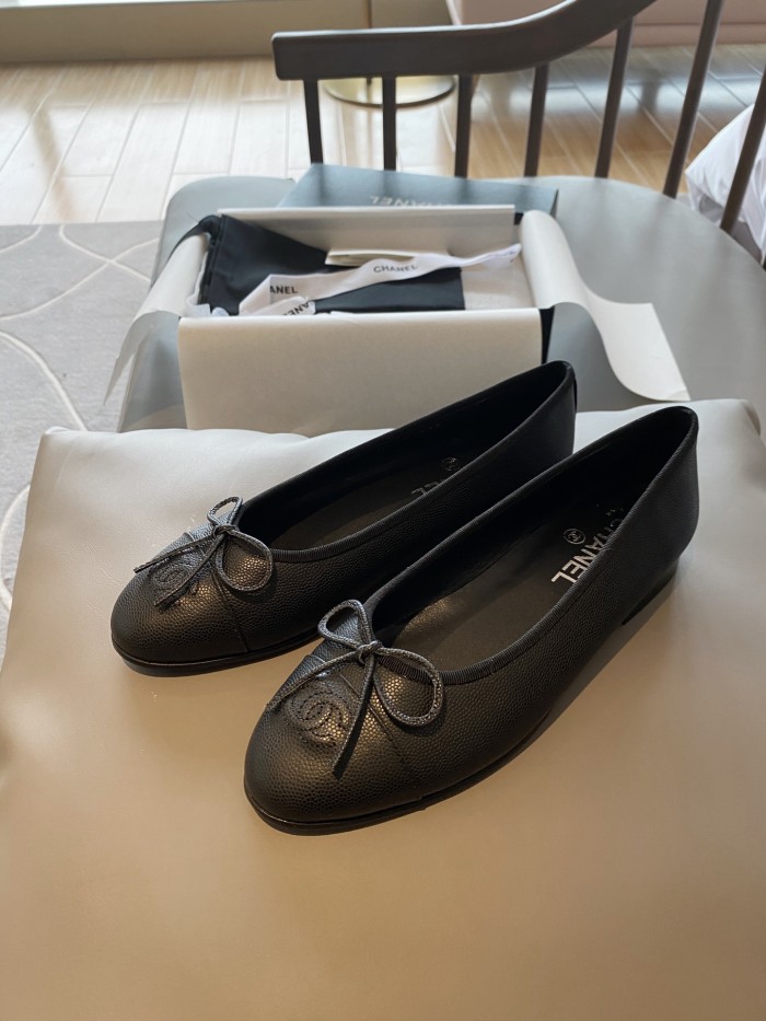 Chanel Ballerinas Fabric & Grosgrain 11