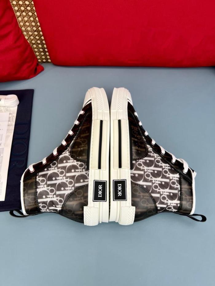 Dior B23 High Black White Oblique