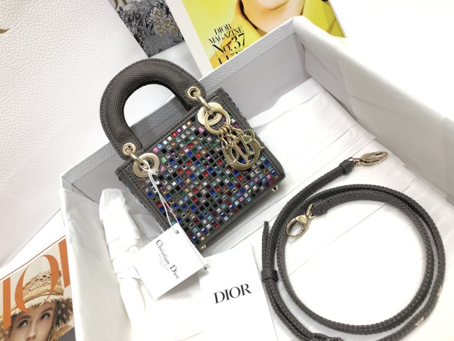 Handbag Dior S0856 size 12 x 10.2 x 5 cm