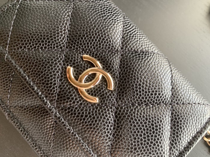 Handbag Chanel 2444 size 10cmx8cmx1.5 cm