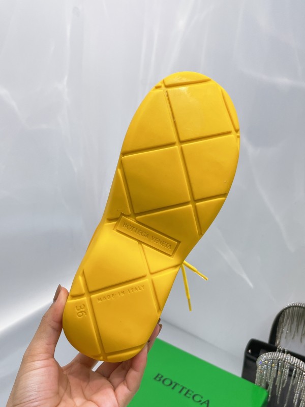 Bottega Veneta Puddle Bomber Lace-up Rubber And Shell Boots 5