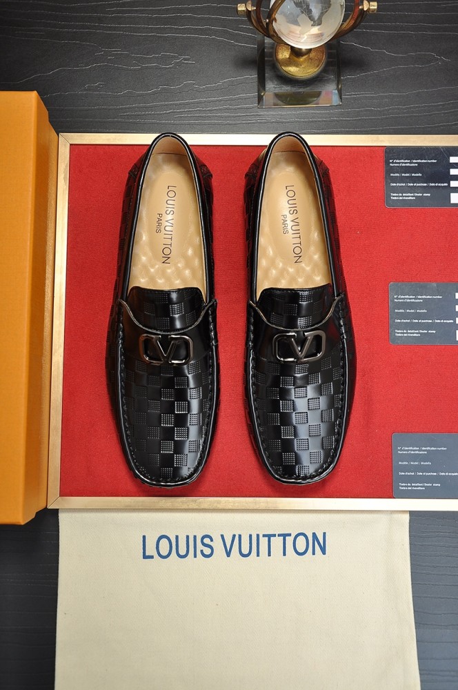 Louis Vuitton Leather Boots 50