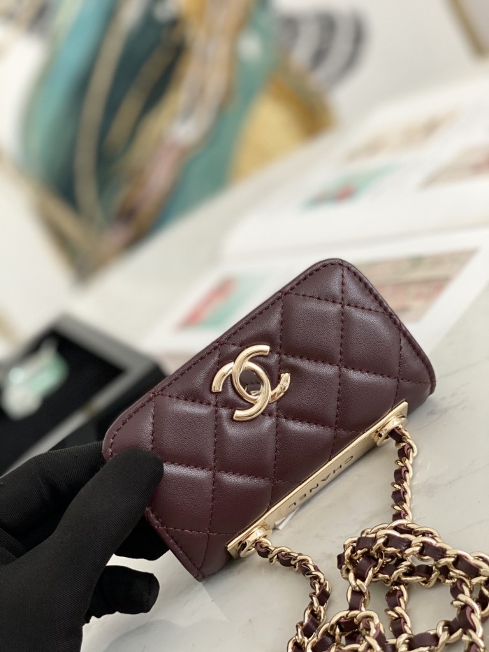 Handbag Chanel 82768 size 12.5 2.5 9 cm