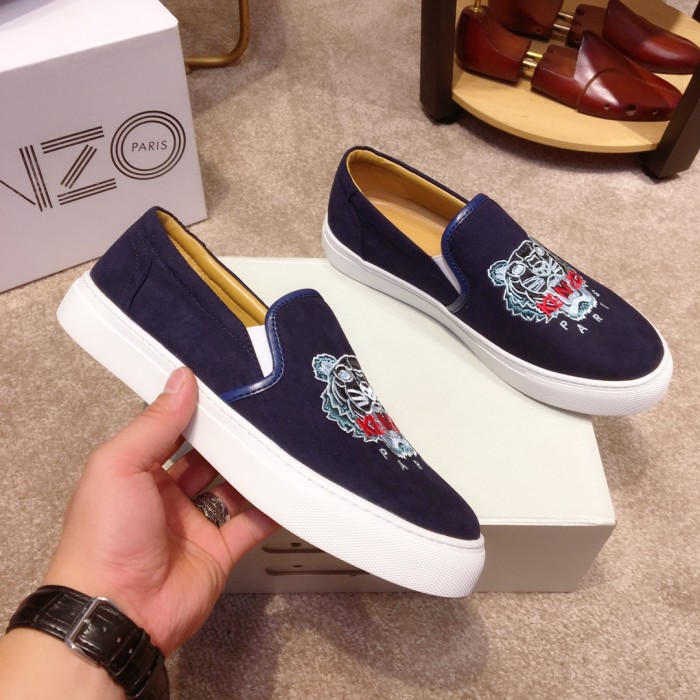 Kenzo K-SKATE Tiger canvas slip-on sneakers 11