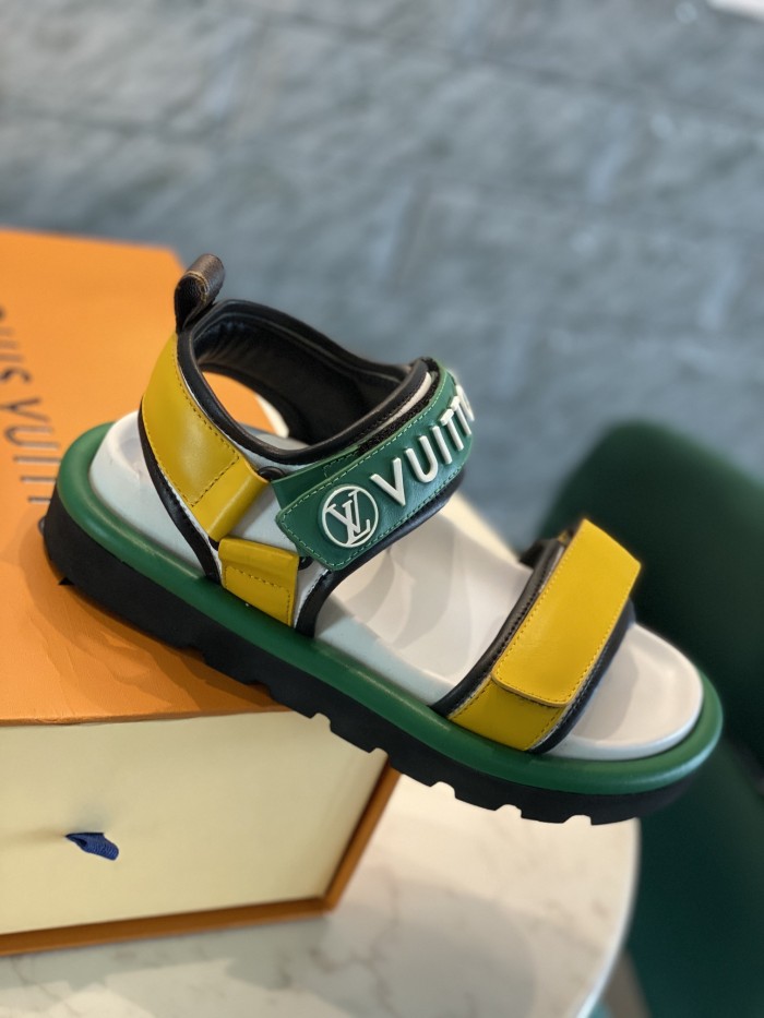Louis Vuitton PASEO FLAT COMFORT SANDALS WOMEN 9