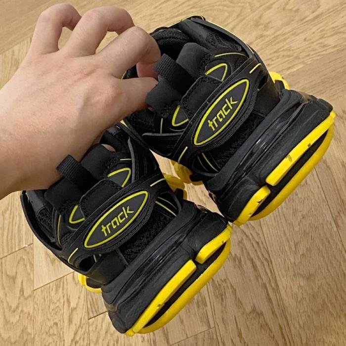Balenciaga Track Black Neon Yellow