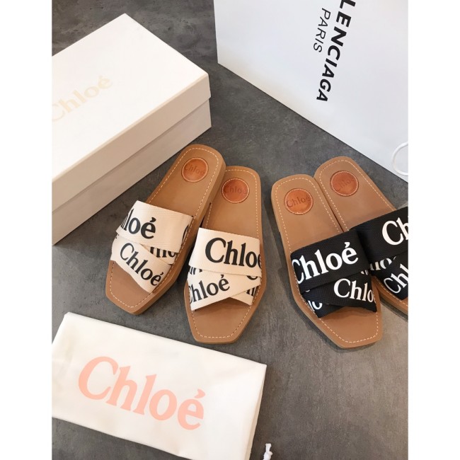 Chloé WOODY FLAT MULE