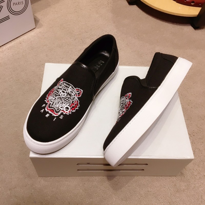 Kenzo K-SKATE Tiger canvas slip-on sneakers 21