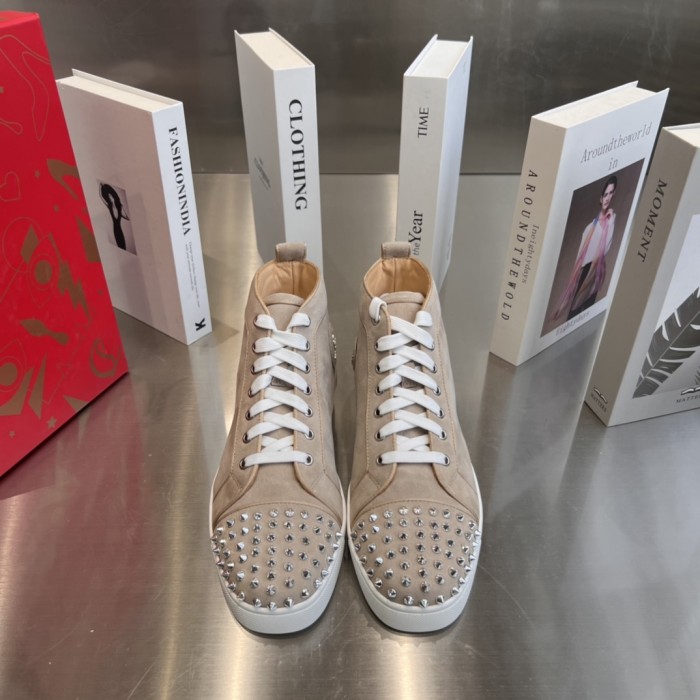 Christian Louboutin Louis Junior Spikes Orlato Flat Sneakers 68