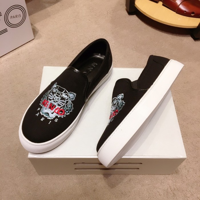Kenzo K-SKATE Tiger canvas slip-on sneakers 24