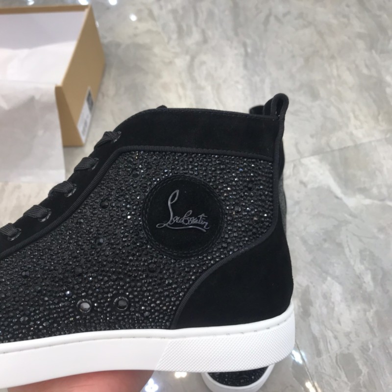 Christian Louboutin Louis Junior Spikes Orlato Flat Sneakers 41