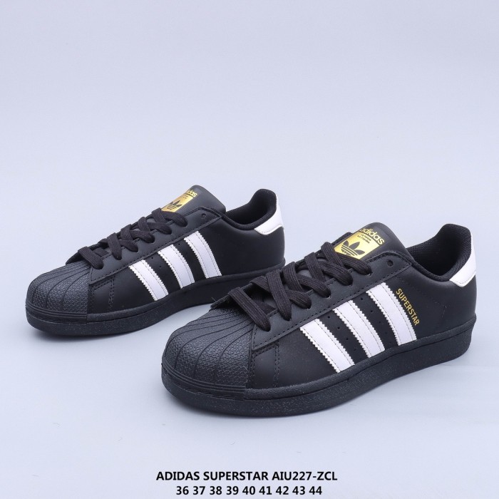 adidas Superstar Black White
