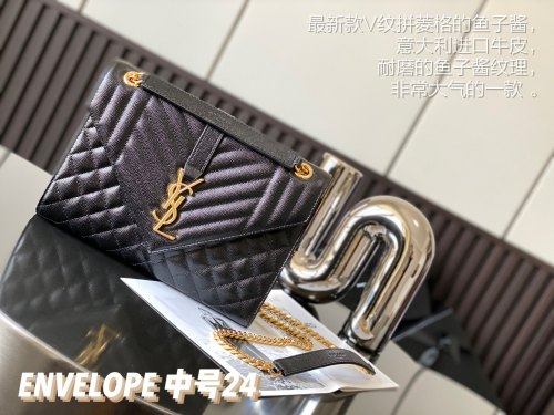 Handbags SAINT LAURENT 428134 size 24×17.5×6 cm