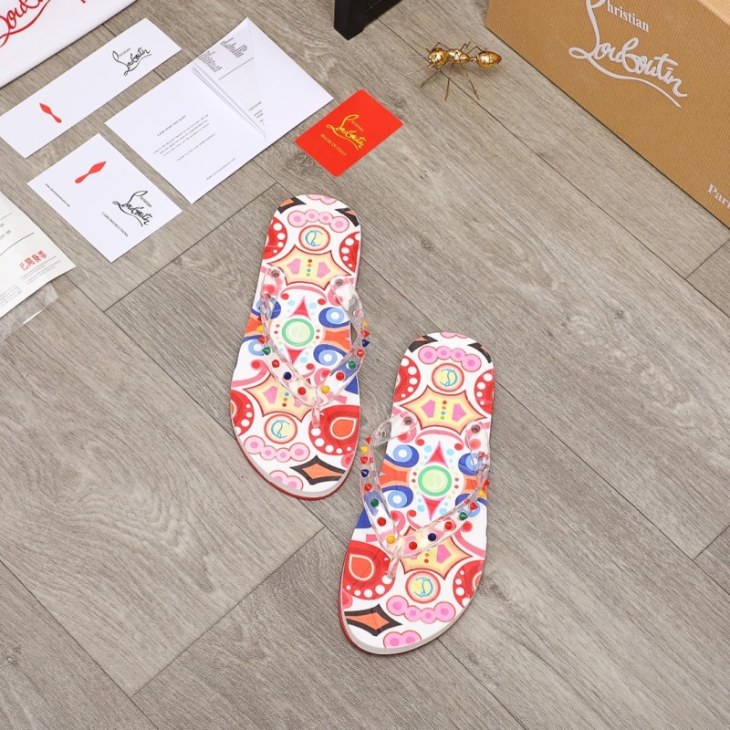 Christian Louboutin Loubi Flip Flat 5