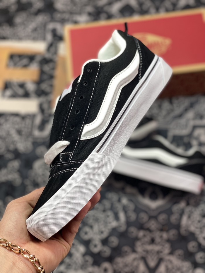 Vans Knu Skool Black White