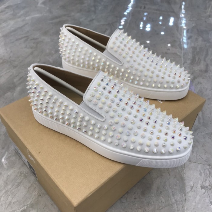 Christian Louboutin Louis Junior Spikes Orlato Flat Sneakers 66