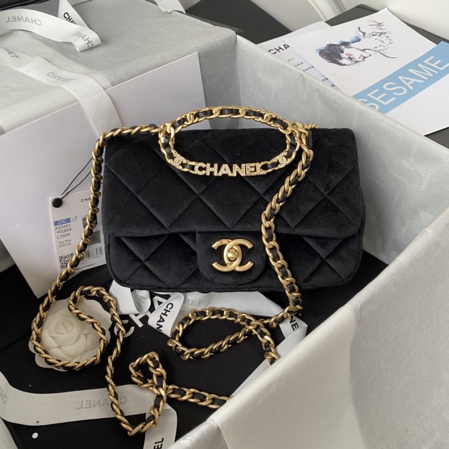 Handbag Chanel AS3451 size 24 cm