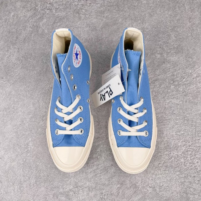 Converse Chuck Taylor All-Star 70s Hi Comme des Garcons Play Bright Blue