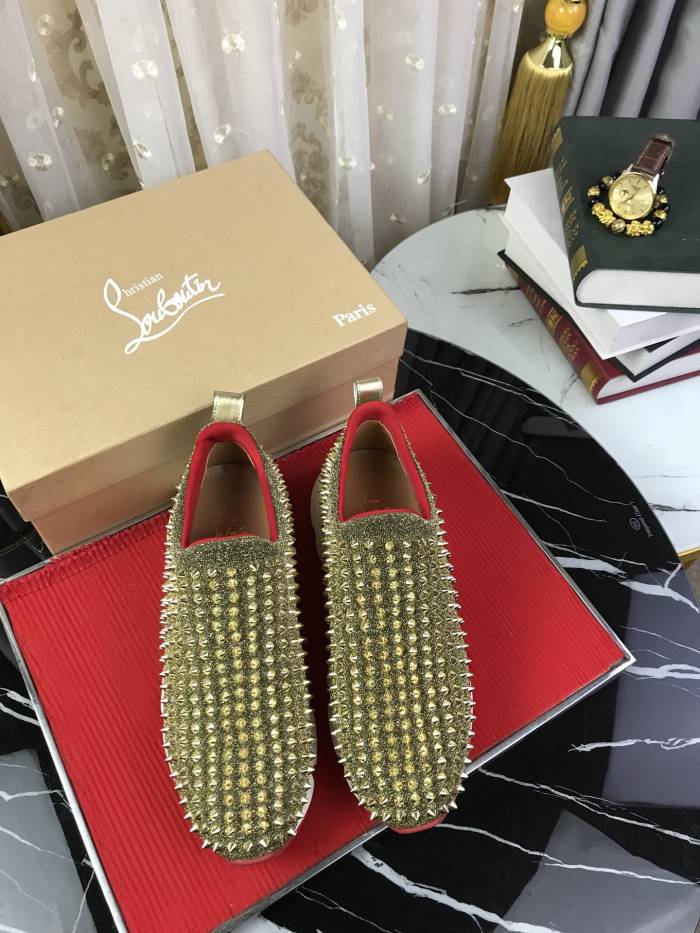 Christian Louboutin Spike Sock Flat Sneakers 1