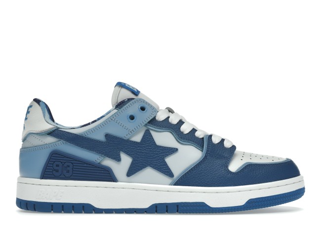 A Bathing Ape Bape SK8 Sta ABC Camo Blue (2022)