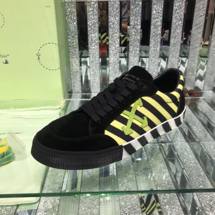 OFF-WHITE Vulc Low Black Yellow Green