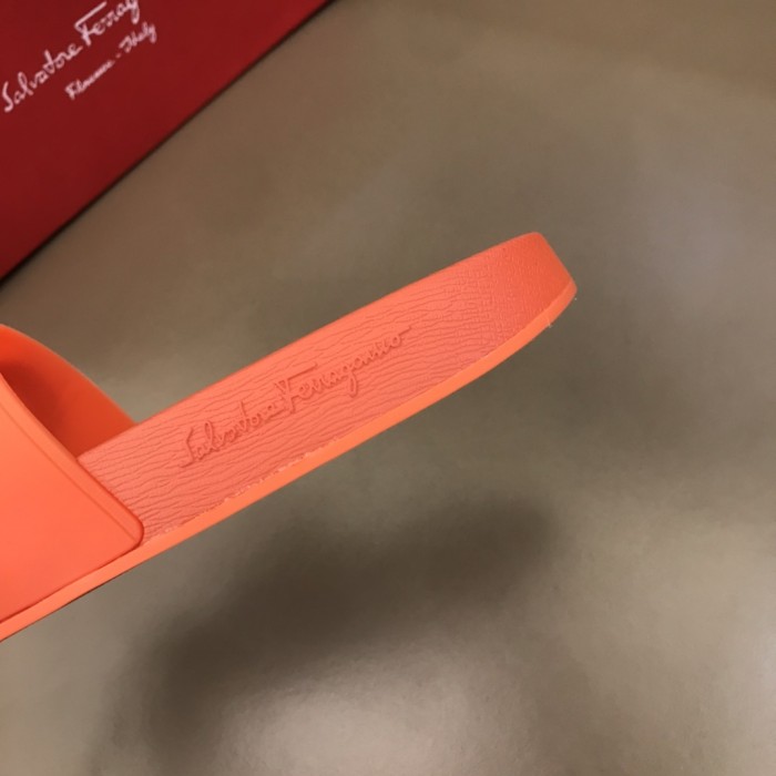 Salvatore Ferragamo Groove Slides 1