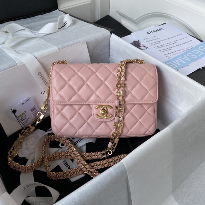 Handbag Chanel AS3442 size 20.5*17*6.5 cm