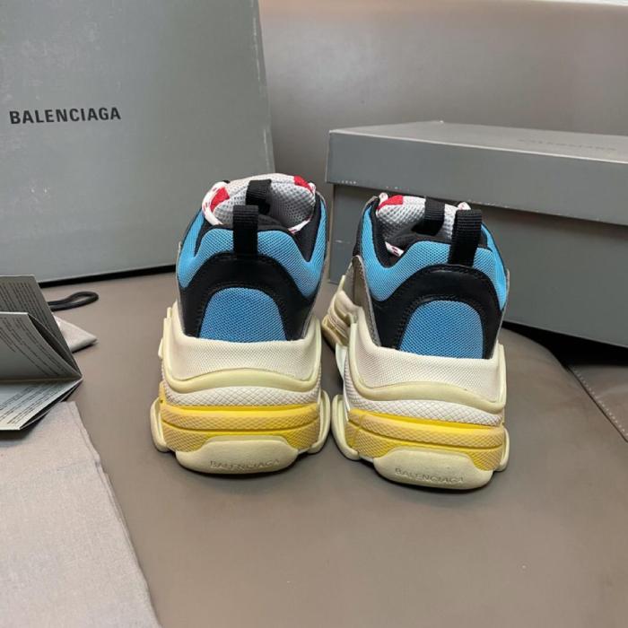 Balenciaga Triple S Grey Red Blue (2018 Reissue)