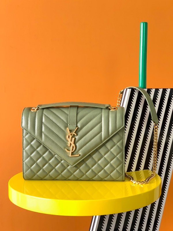 Handbags SAINT LAURENT 487206 size 24x17.5x6 cm