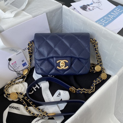 Handbag Chanel AS3368 size 13*17*6 cm