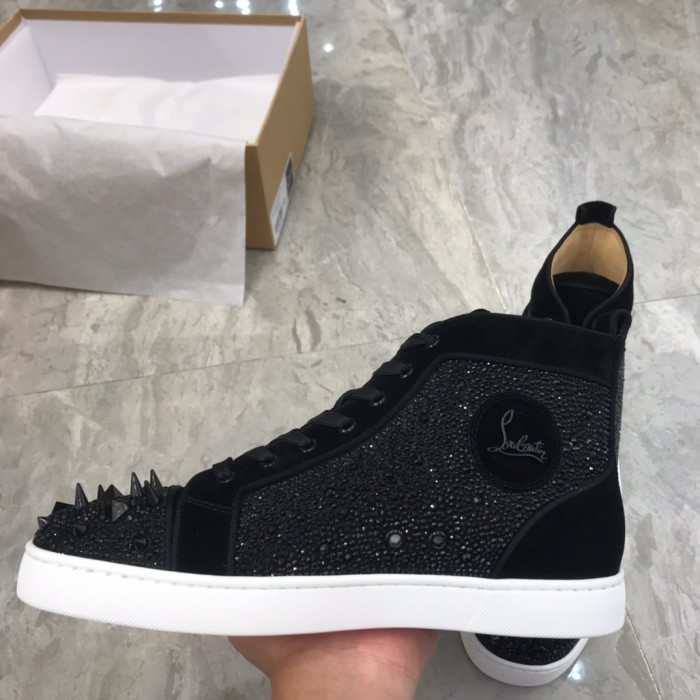 Christian Louboutin Louis Junior Spikes Orlato Flat Sneakers 41