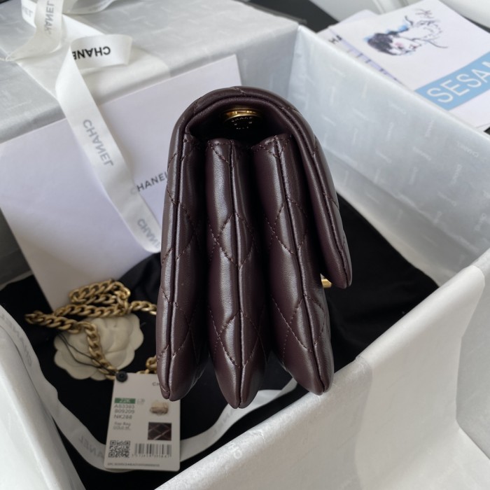 Handbag Chanel AS3393 size 14*22*8 cm