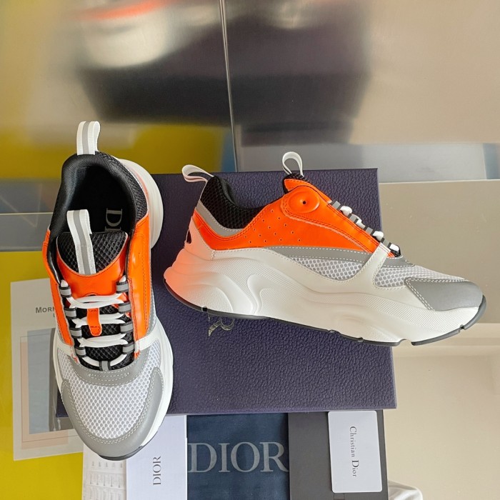 Dior B22 Orange White