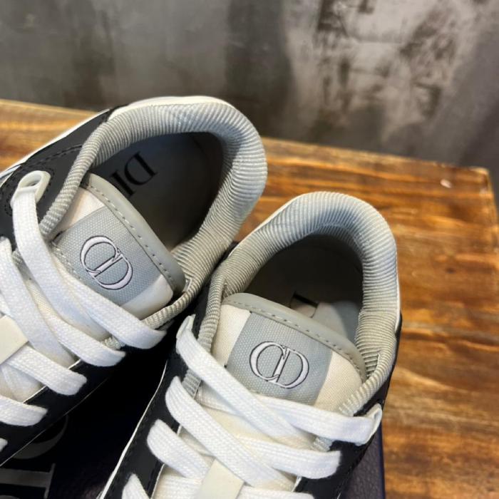 Dior B27 Low Anthracite White Dior Oblique Jacquard Ruthenium Metallic Threads