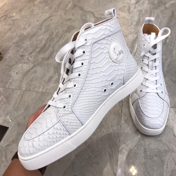 Christian Louboutin Louis Junior Spikes Orlato Flat Sneakers 24