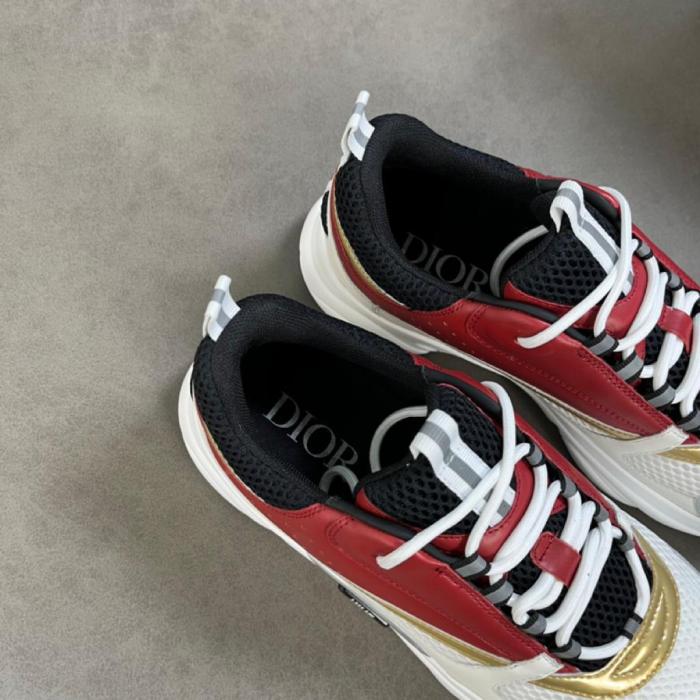 Dior B22 White Black Burgundy Gold