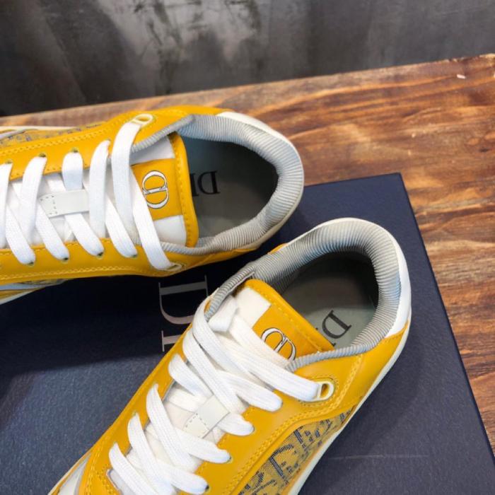 Dior B27 Low Gold-Tone White Grey