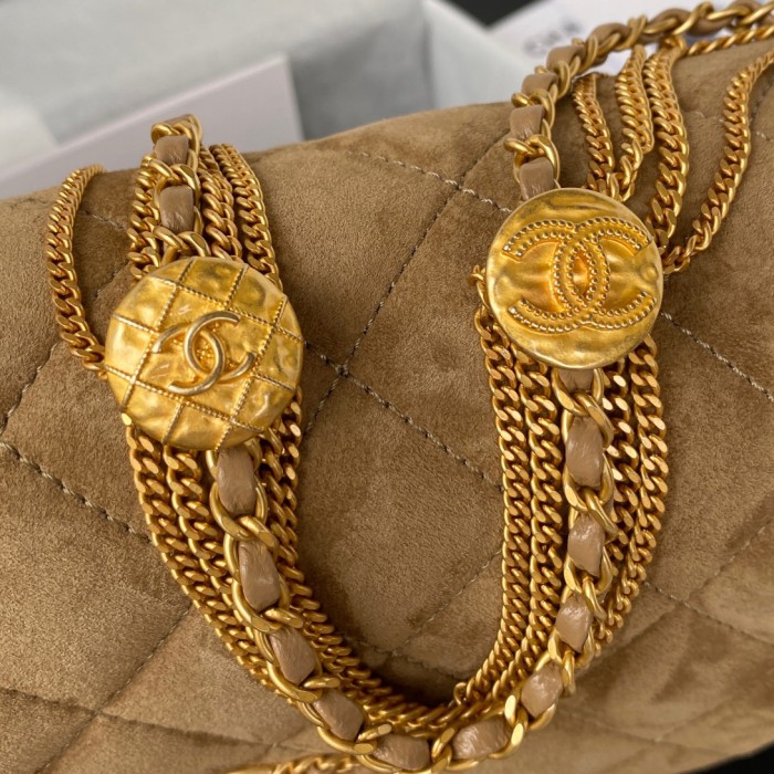 Handbag Chanel AS3378 size 15*20*9 cm