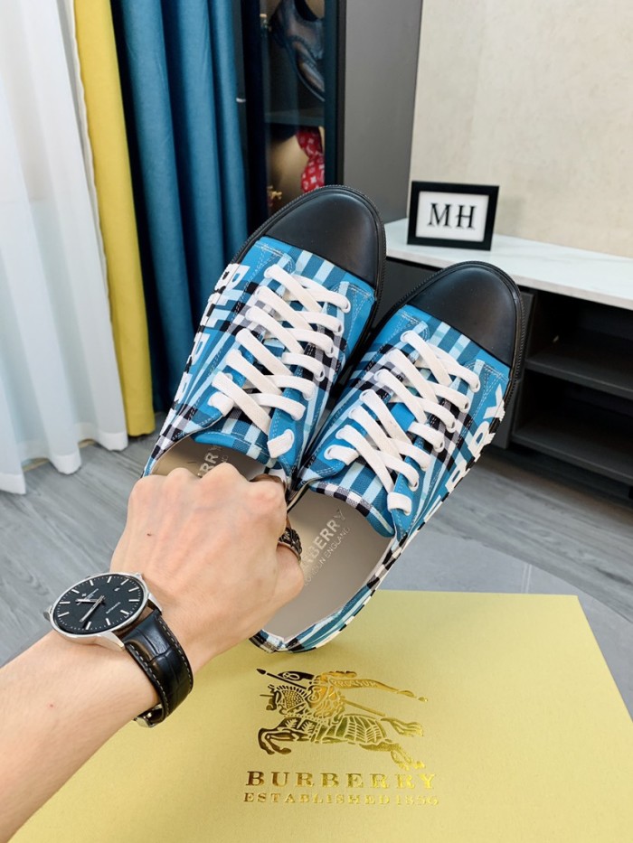 Burberry Perforated Check Sneaker 34