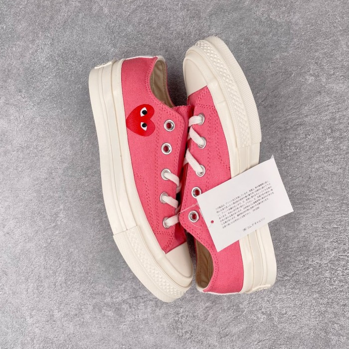 Converse Chuck Taylor All-Star 70s Ox Comme des Garcons Play Bright Pink