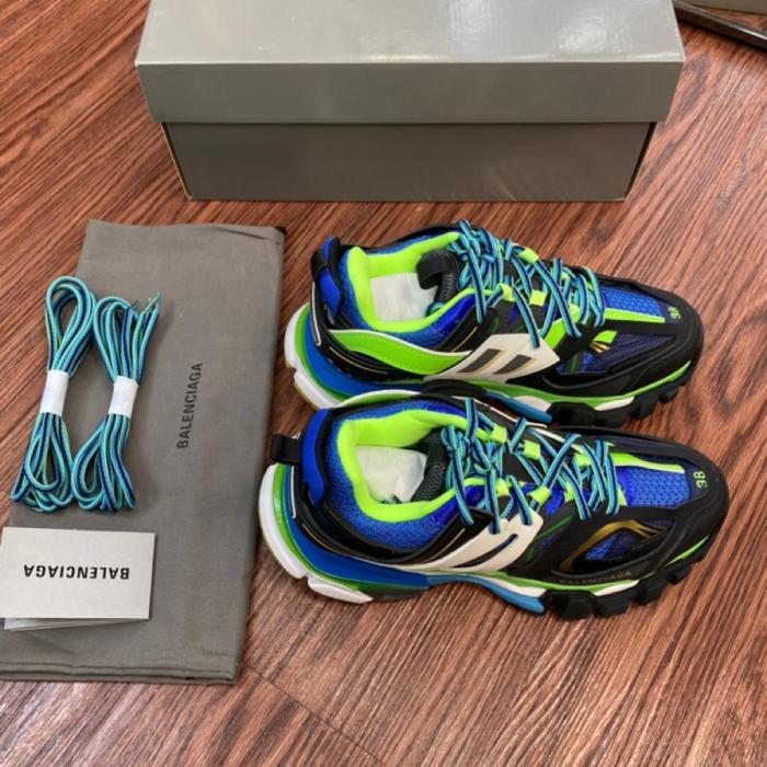 Balenciaga Track Green White Blue